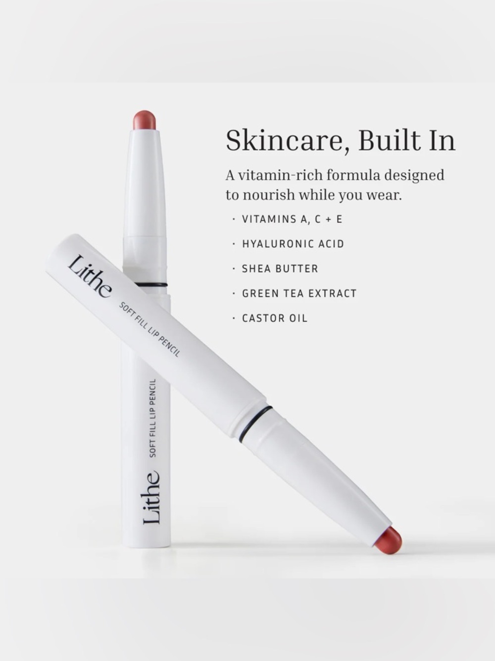 Lithe- Soft Fill Lip Pencil Duo - Picture 5 of 11